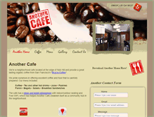 Tablet Screenshot of anothercafesf.com